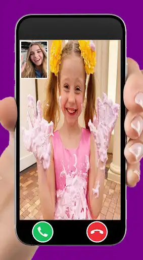 Play Nastya Funny Call and Chat as an online game Nastya Funny Call and Chat with UptoPlay