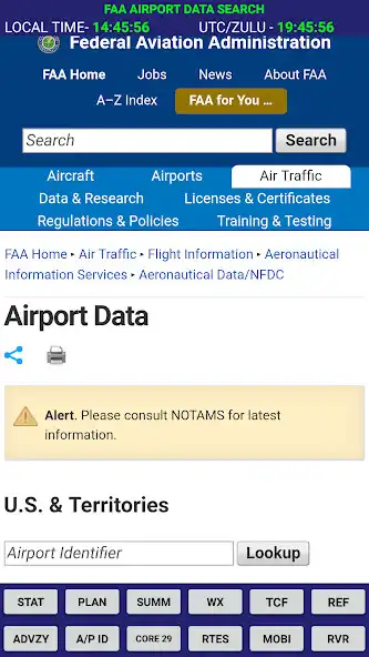 Play National Airspace System Stat  and enjoy National Airspace System Stat with UptoPlay