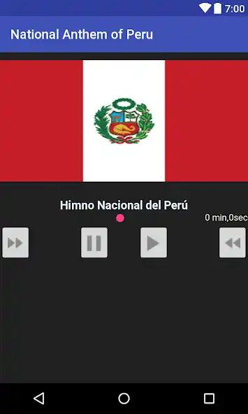 Play National Anthem of Peru as an online game National Anthem of Peru with UptoPlay