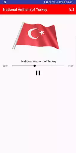 Play National Anthem of Turkey