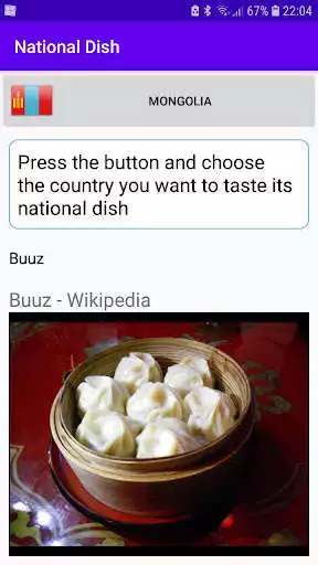 Play National Dishes as an online game National Dishes with UptoPlay