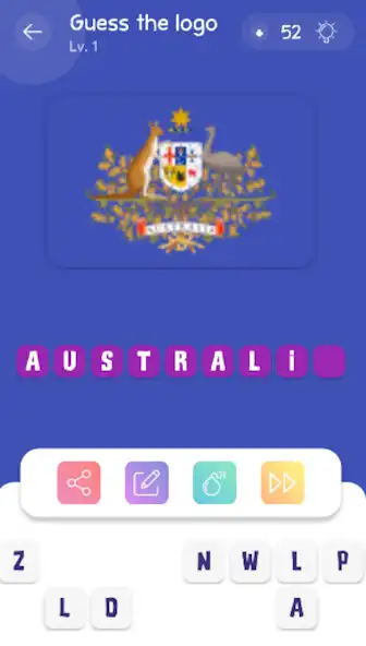 Play national emblem quiz as an online game national emblem quiz with UptoPlay