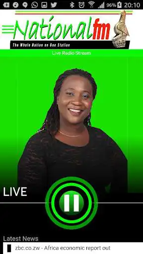 Play National FM Zimbabwe as an online game National FM Zimbabwe with UptoPlay