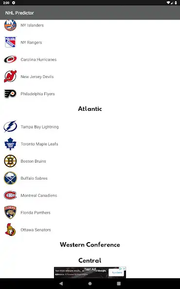 Play National Hockey League Predictor as an online game online National Hockey League Predictor with UptoPlay Play National Hockey League Predictor as an online game National Hockey League Predictor with UptoPlay