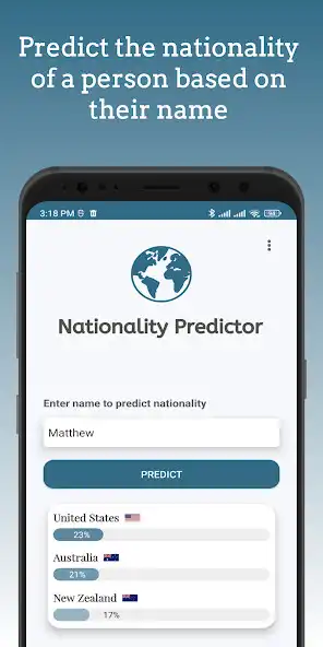 Play Nationality Predictor as an online game Nationality Predictor with UptoPlay