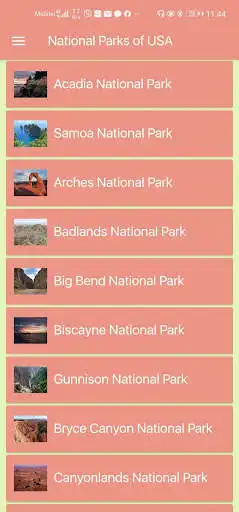 Play National Park of United States as an online game National Park of United States with UptoPlay
