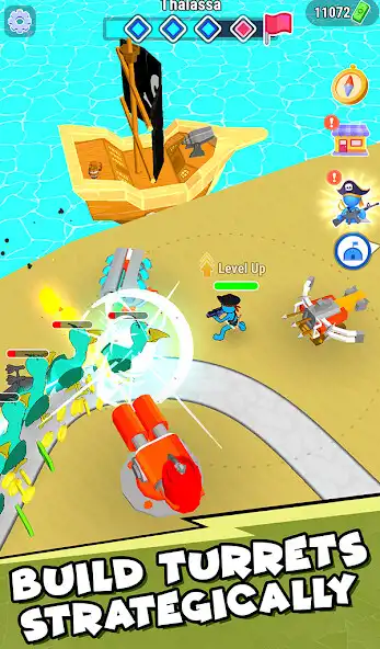 Play Nation Warfare: Tower Defense as an online game Nation Warfare: Tower Defense with UptoPlay