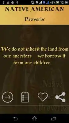 Play Native American Proverbs