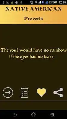 Play Native American Proverbs