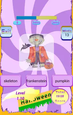 Play Nats Halloween Swirl Guess