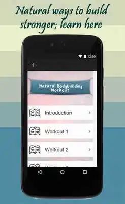 Play Natural Bodybuilding Workout