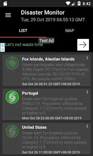 Play Natural Disaster Monitor  and enjoy Natural Disaster Monitor with UptoPlay