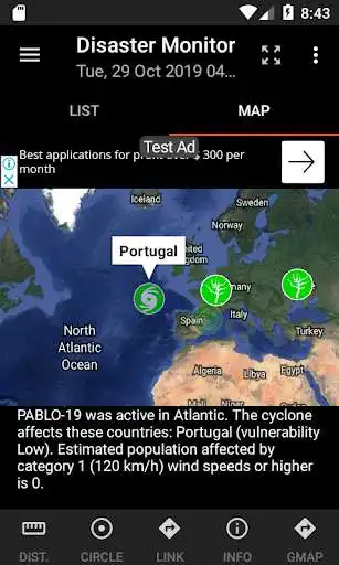 Play Natural Disaster Monitor as an online game Natural Disaster Monitor with UptoPlay