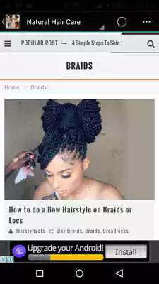 Play Natural Hair Care Styles