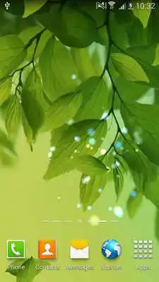 Play Natural Leaf S5 Live Wallpaper