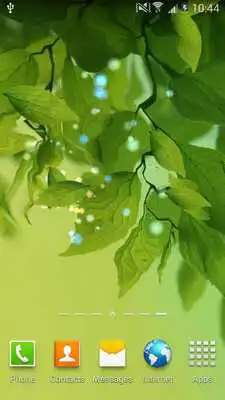 Play Natural Leaf S5 Live Wallpaper