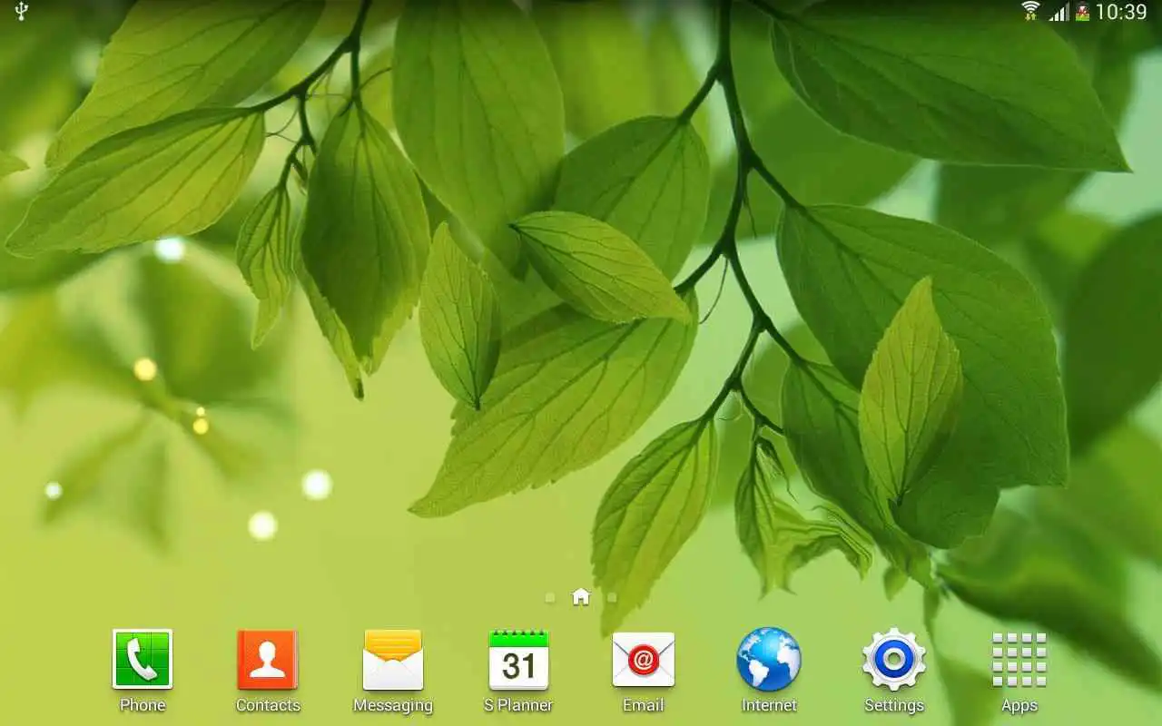 Play Natural Leaf S5 Live Wallpaper