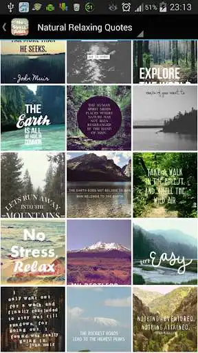 Play Natural Relaxing Quotes  and enjoy Natural Relaxing Quotes with UptoPlay