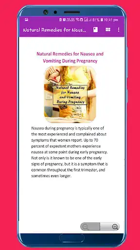 Play Natural Remedies for Nausea During Pregnancy as an online game Natural Remedies for Nausea During Pregnancy with UptoPlay