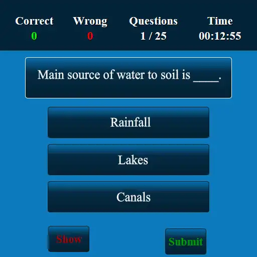 Play Natural Resources MCQ as an online game Natural Resources MCQ with UptoPlay