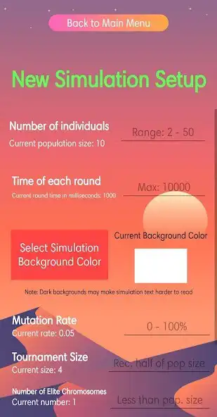 Play Natural Selection Simulation as an online game Natural Selection Simulation with UptoPlay