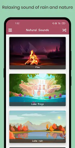 Play Natural sound -sound for sleep  and enjoy Natural sound -sound for sleep with UptoPlay