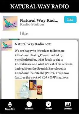 Play NATURAL WAY RADIO
