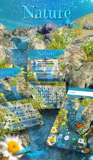 Play Nature Animated Keyboard + Live Wallpaper  and enjoy Nature Animated Keyboard + Live Wallpaper with UptoPlay