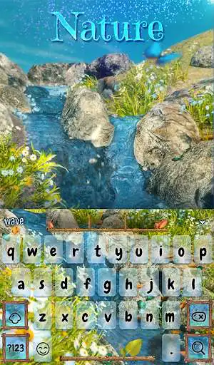 Play Nature Animated Keyboard + Live Wallpaper as an online game Nature Animated Keyboard + Live Wallpaper with UptoPlay