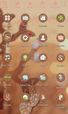 Play Nature art launcher theme
