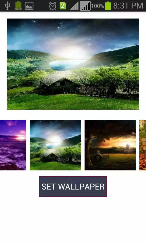 Play Nature changed wallpapers