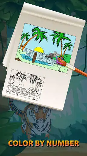 Play Nature Color By Number - Nature Coloring Book  and enjoy Nature Color By Number - Nature Coloring Book with UptoPlay