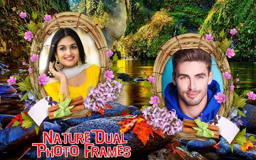 Play Nature Dual Photo Frames  and enjoy Nature Dual Photo Frames with UptoPlay