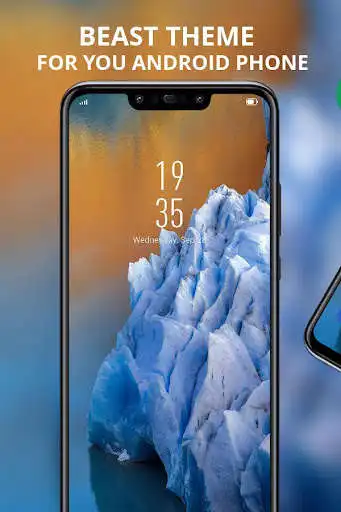 Play Nature Ice Mountain Theme for Galaxy S Duos  and enjoy Nature Ice Mountain Theme for Galaxy S Duos with UptoPlay