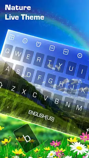 Play Nature Live Keyboard Theme  and enjoy Nature Live Keyboard Theme with UptoPlay