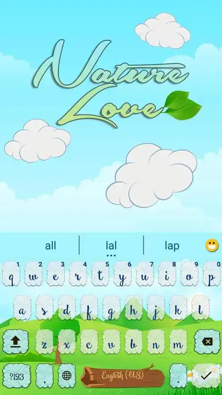 Play Nature Love Keyboard Theme