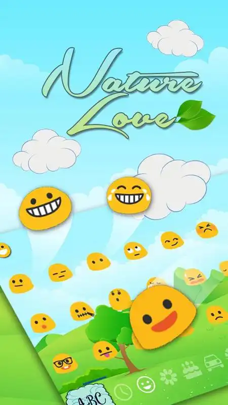 Play Nature Love Keyboard Theme