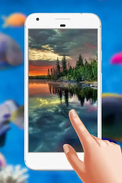 Play Nature Magic Touch Live Wallpaper  and enjoy Nature Magic Touch Live Wallpaper with UptoPlay