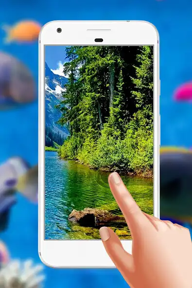 Play Nature Magic Touch Live Wallpaper as an online game Nature Magic Touch Live Wallpaper with UptoPlay