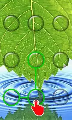 Play Nature Pattern Lock Screen as an online game Nature Pattern Lock Screen with UptoPlay