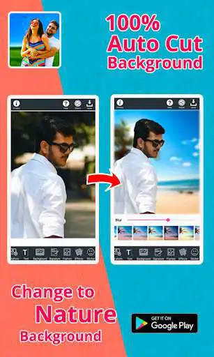 Play Nature Photo Frame Editor - Auto Cut Background as an online game Nature Photo Frame Editor - Auto Cut Background with UptoPlay
