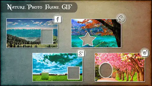 Play Nature Photo Frame Editor as an online game Nature Photo Frame Editor with UptoPlay