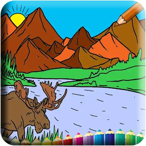Play Nature Scenery Coloring Book APK