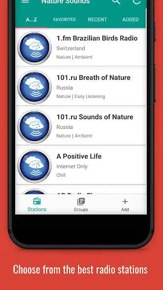 Play Nature Sounds Radios as an online game Nature Sounds Radios with UptoPlay