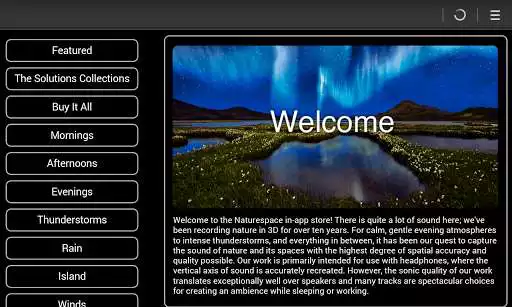 Play Naturespace: Sleep Relax Focus as an online game Naturespace: Sleep Relax Focus with UptoPlay