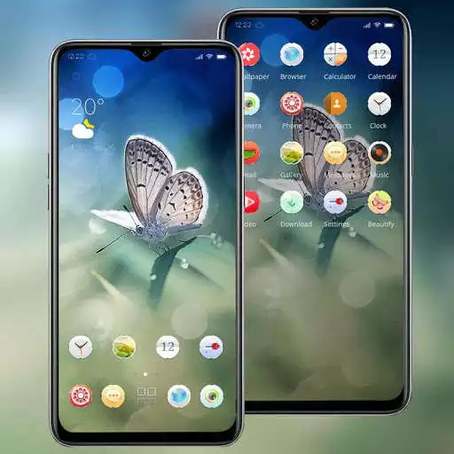 Play Nature theme Flying butterfly as an online game Nature theme Flying butterfly with UptoPlay