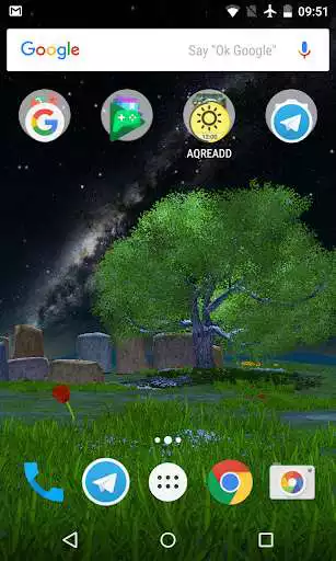 Play Nature Tree Milky Way live wallpaper  and enjoy Nature Tree Milky Way live wallpaper with UptoPlay