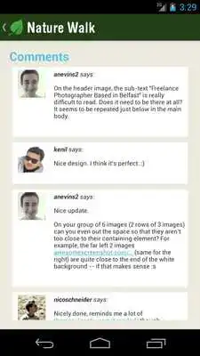 Play Nature Walk (Forrst Client)