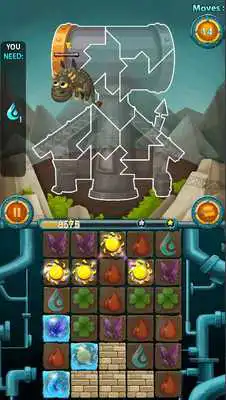 Play Naughty Dragons Match-3