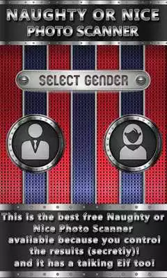 Play Naughty or Nice Photo Scanner Prank